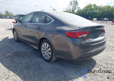 2015 Chrysler 200 Lx from USA, damaged, VIN 1C3CCCFB2FN597070